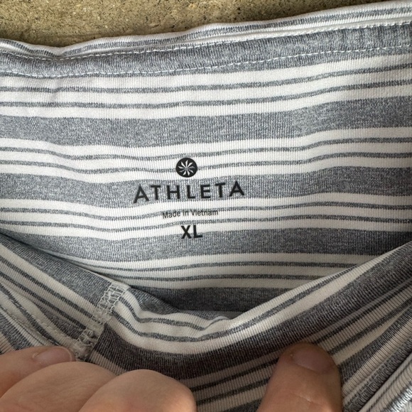 Athleta Striped Leggings - Picture 2 of 2